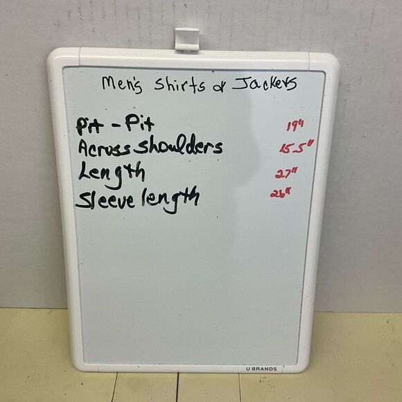 Ben Sherman Men’s Small Red Black Geometric Print Long Sleeve Button Down Shirt - Picture 13 of 13